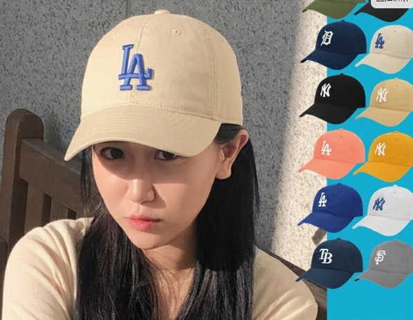 "MLB大标 鸭舌帽"